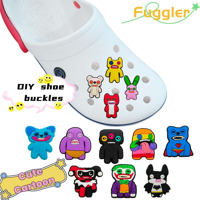 Florist Supplies - Fuggler 트렌디하고 귀여운 클로그 액세서리 PVC