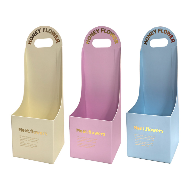 절묘한 골드 스탬핑 휴대용 꽃 상자 꽃 선물 포장 상자 - Florist Supply House 리뷰 및 가격